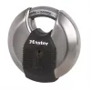 Master Lock Excell Stainless Steel Weatherproof Disc Padlock 80mm -Padlocks Sales 84205 P