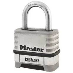 Master Lock 1174D Stainless Steel Weatherproof Combination Padlock 58mm