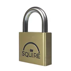 Squire Lion Brass Weatherproof Padlock 40mm