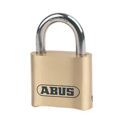 Abus Brass Weatherproof Combination Padlock 52mm