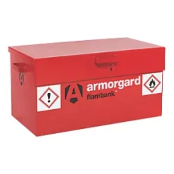 Armorgard Flambank Van Hazardous Storage Box Red 980 x 540 x 475mm