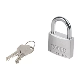 Abus 64 TITALIUM Aluminium Padlock 40mm 4 Abus 64 TITALIUM Aluminium Padlock 40mm - Image 2