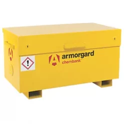 Armorgard ChemBank Chemical Storage Vault Yellow 1275 x 665 x 660mm