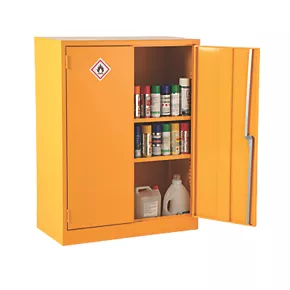 2-Shelf Hazardous Substance Cabinet Yellow 915 x 457 x 1219mm 5 2-Shelf Hazardous Substance Cabinet Yellow 915 x 457 x 1219mm - Image 3