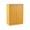 2-Shelf Hazardous Substance Cabinet Yellow 915 x 457 x 1219mm -Padlocks Sales 993VV P